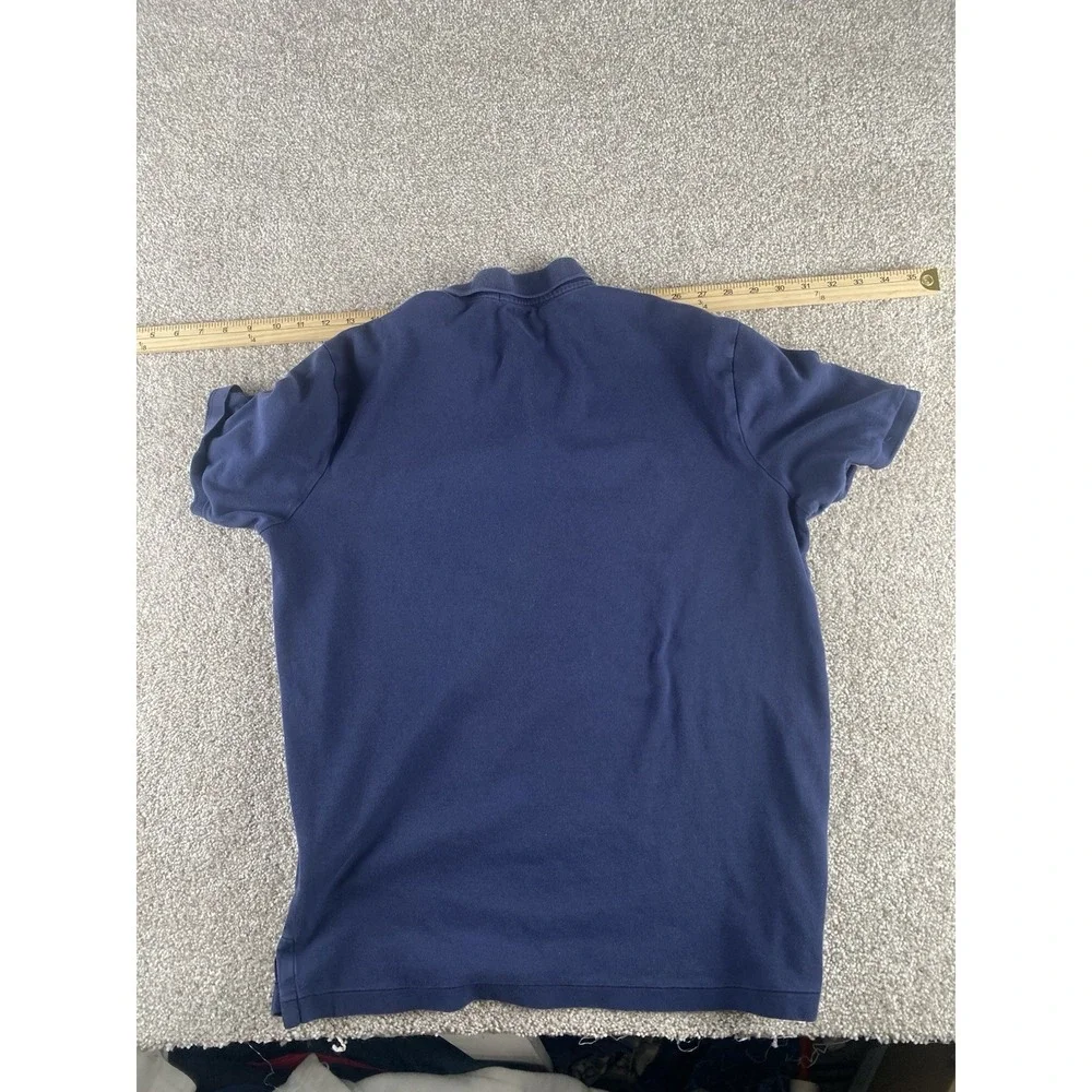 Polo‎ Ralph Lauren Soft Cotton Polo Dark Blue Mens M Classic Flesh Pony Preppy
